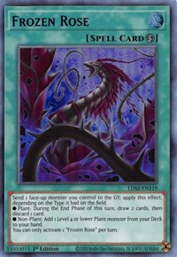 Frozen Rose (Blue) [LDS2-EN119] Ultra Rare | Gaming Infinity