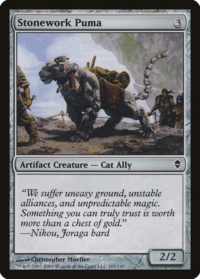 Stonework Puma [Zendikar] | Gaming Infinity