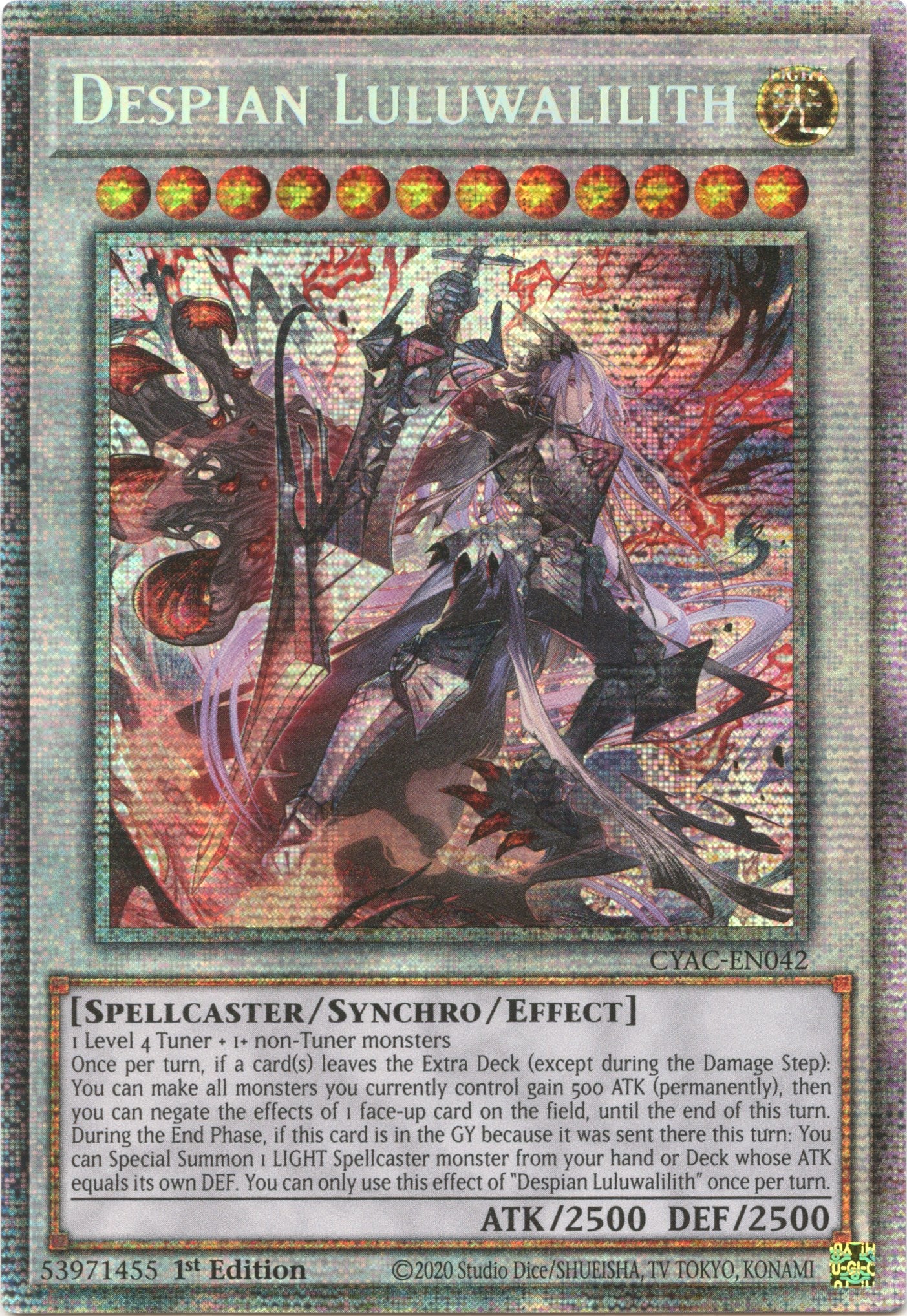 Despian Luluwalilith [CYAC-EN042] Starlight Rare | Gaming Infinity