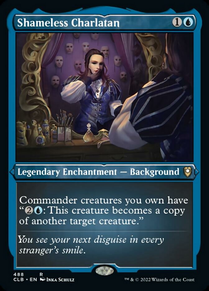 Shameless Charlatan (Foil Etched) [Commander Legends: Battle for Baldur's Gate] | Gaming Infinity