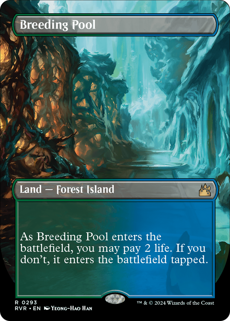 Breeding Pool (Borderless) [Ravnica Remastered] | Gaming Infinity