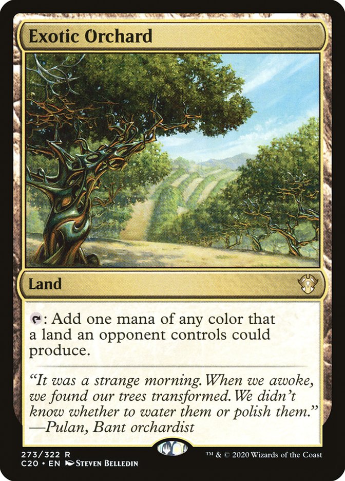 Exotic Orchard [Commander 2020] | Gaming Infinity