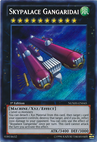 Skypalace Gangaridai [NUMH-EN045] Secret Rare | Gaming Infinity