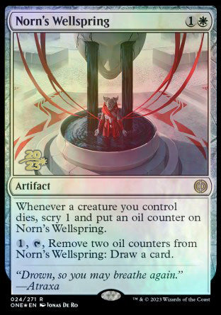 Norn's Wellspring [Phyrexia: All Will Be One Prerelease Promos] | Gaming Infinity