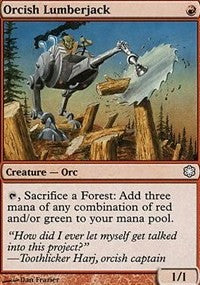 Orcish Lumberjack [Coldsnap Theme Decks] | Gaming Infinity