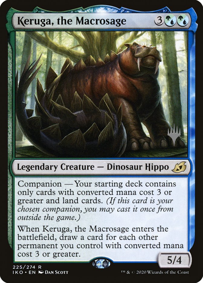 Keruga, the Macrosage (Promo Pack) [Ikoria: Lair of Behemoths Promos] | Gaming Infinity