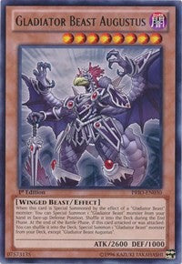 Gladiator Beast Augustus [Primal Origin] [PRIO-EN030] | Gaming Infinity