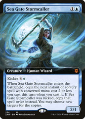 Sea Gate Stormcaller (Extended Art) [Zendikar Rising] | Gaming Infinity