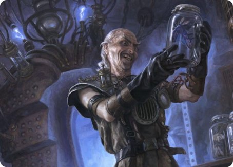 Delver of Secrets Art Card [Innistrad: Midnight Hunt Art Series] | Gaming Infinity