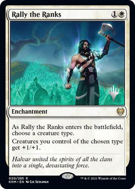 Rally the Ranks [Kaldheim Promo Pack] | Gaming Infinity