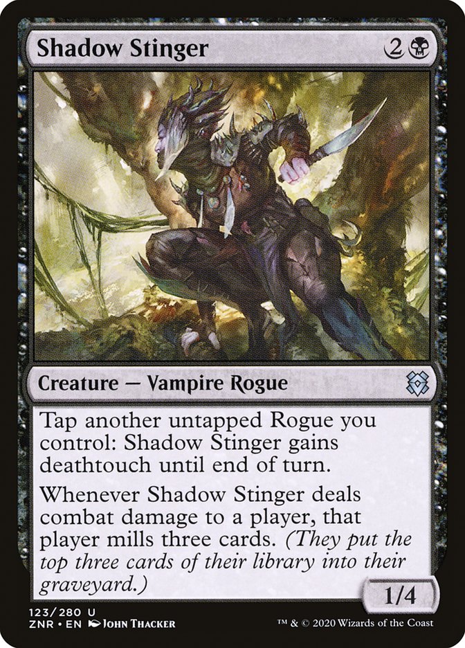 Shadow Stinger [Zendikar Rising] | Gaming Infinity