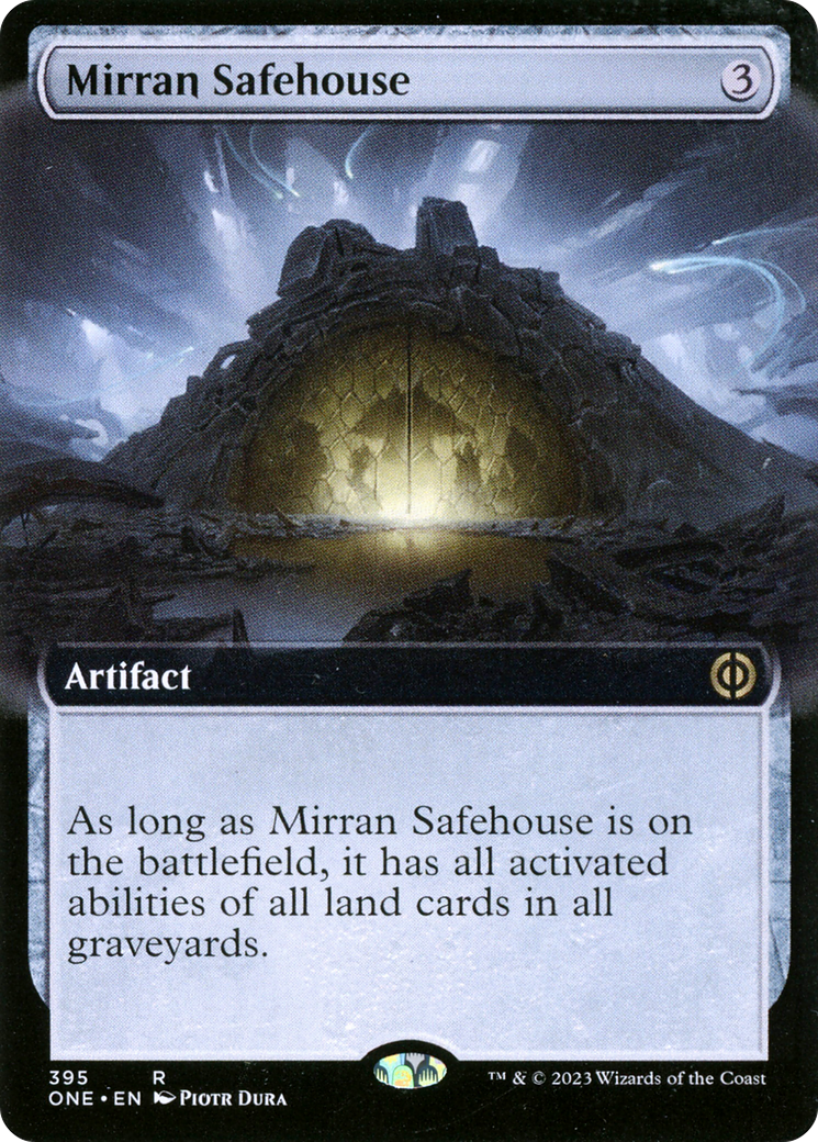 Mirran Safehouse (Extended Art) [Phyrexia: All Will Be One] | Gaming Infinity