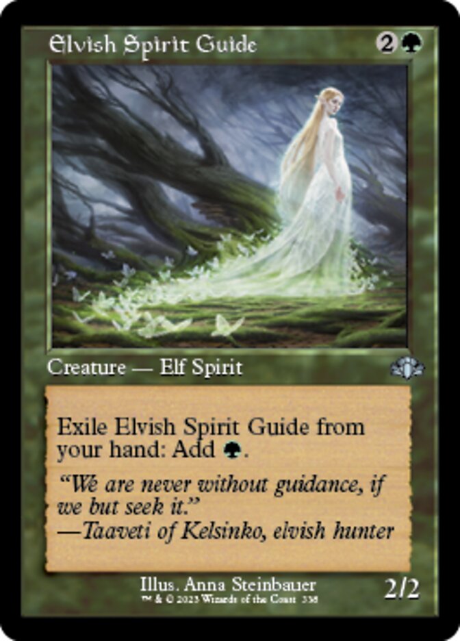 Elvish Spirit Guide (Retro) [Dominaria Remastered] | Gaming Infinity