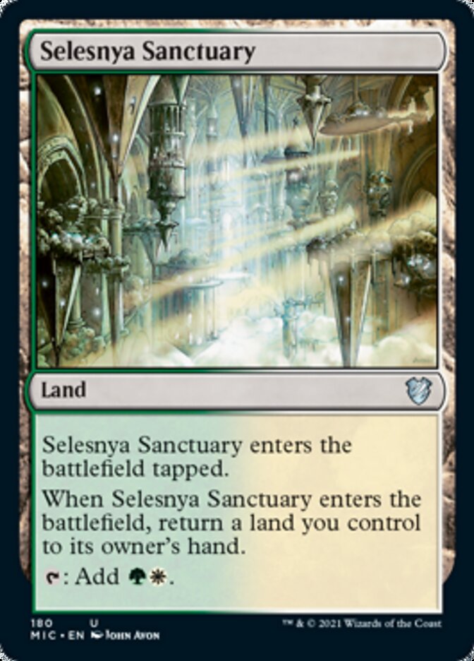 Selesnya Sanctuary [Innistrad: Midnight Hunt Commander] | Gaming Infinity