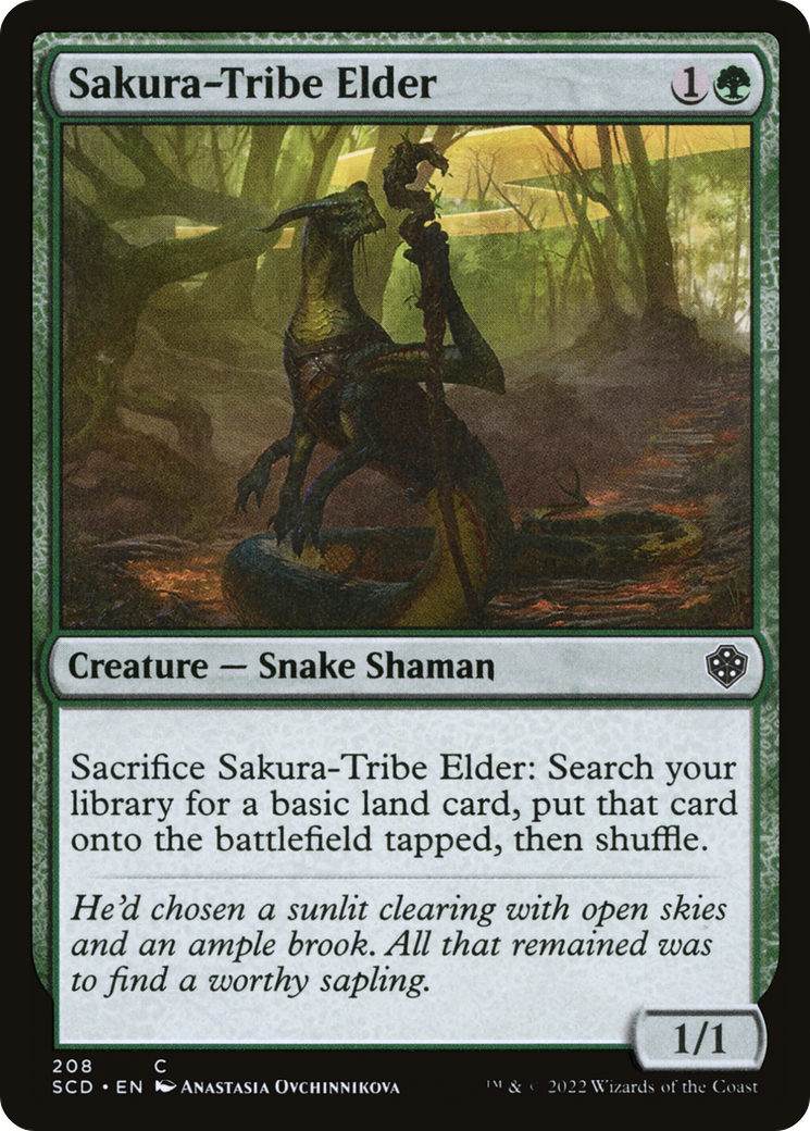 Sakura-Tribe Elder [Starter Commander Decks] | Gaming Infinity