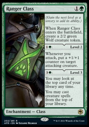 Ranger Class (Promo Pack) [Dungeons & Dragons: Adventures in the Forgotten Realms Promos] | Gaming Infinity