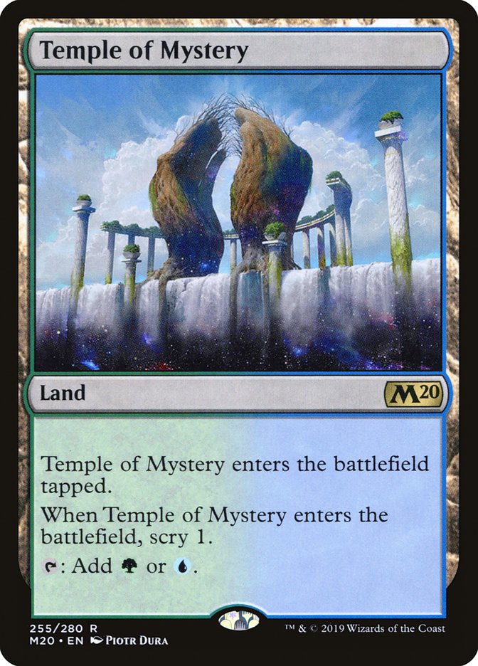 Temple of Mystery [Core Set 2020] | Gaming Infinity