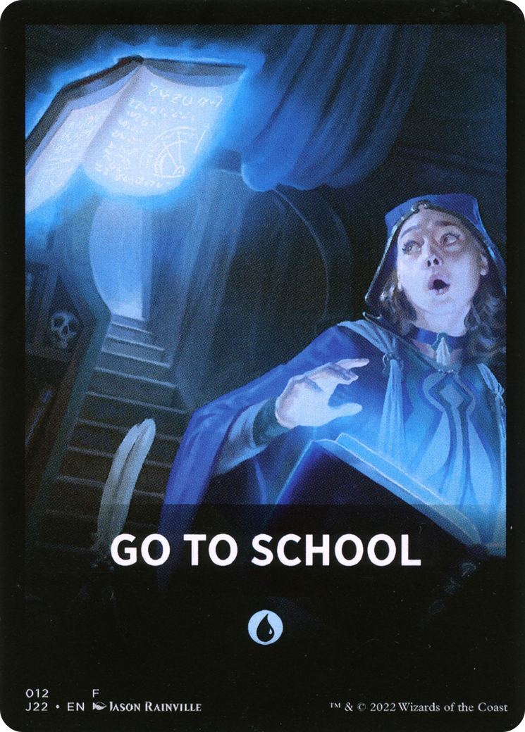 Go to School Theme Card [Jumpstart 2022 Front Cards] | Gaming Infinity