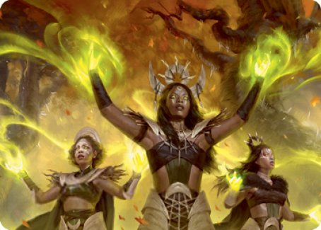 Dawnhart Wardens Art Card [Innistrad: Midnight Hunt Art Series] | Gaming Infinity