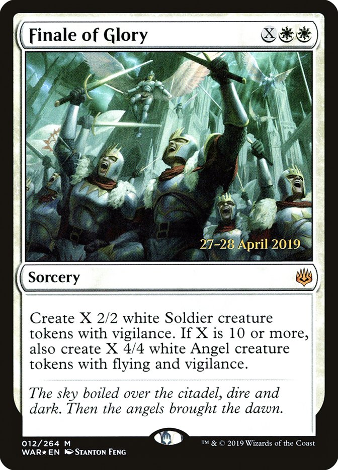 Finale of Glory  [War of the Spark Prerelease Promos] | Gaming Infinity