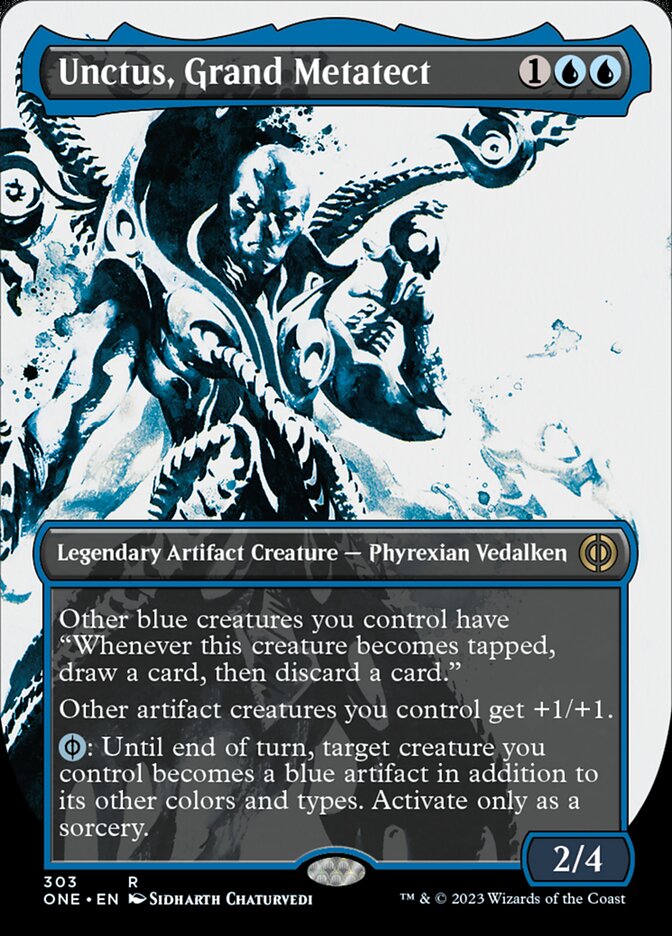 Unctus, Grand Metatect (Borderless Ichor) [Phyrexia: All Will Be One] | Gaming Infinity