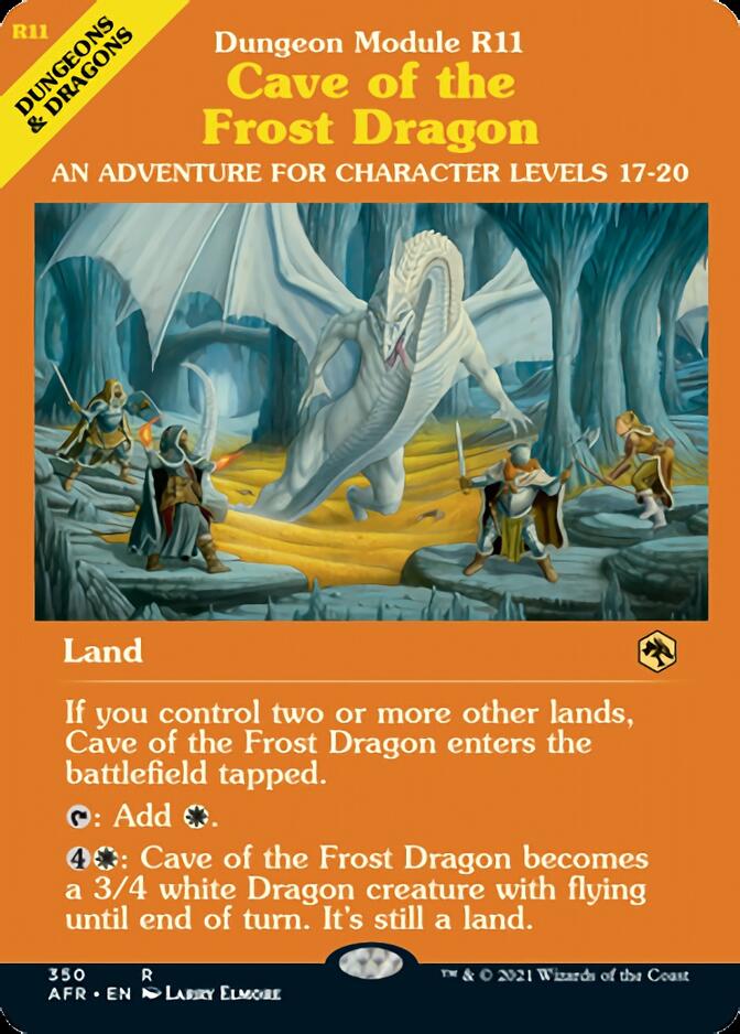 Cave of the Frost Dragon (Dungeon Module) [Dungeons & Dragons: Adventures in the Forgotten Realms] | Gaming Infinity