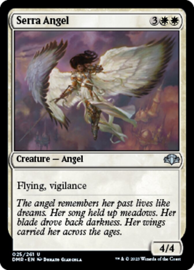 Serra Angel [Dominaria Remastered] | Gaming Infinity