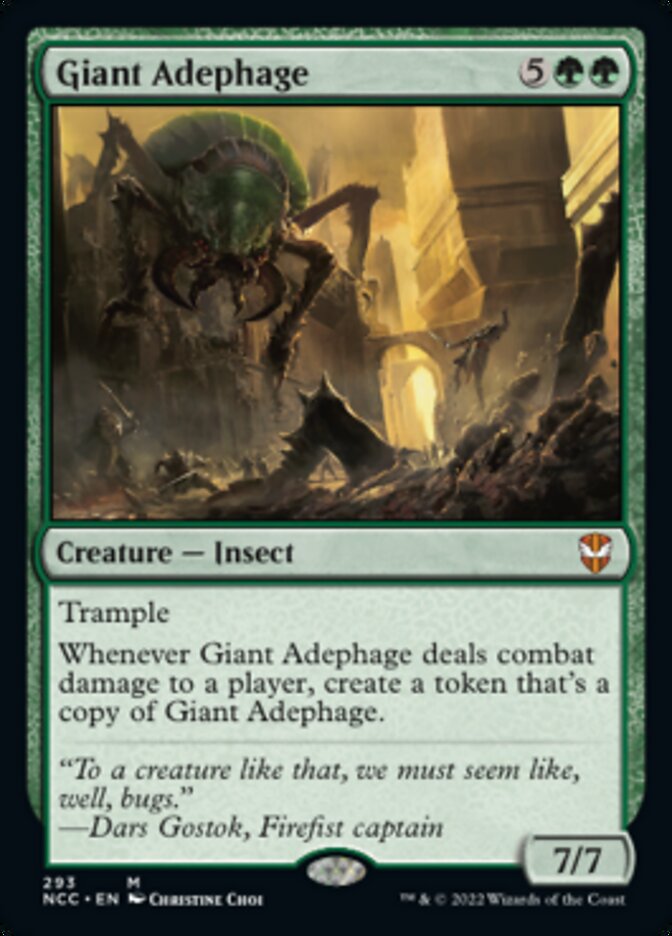 Giant Adephage [Streets of New Capenna Commander] | Gaming Infinity