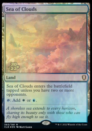 Sea of Clouds [Commander Legends: Battle for Baldur's Gate Prerelease Promos] | Gaming Infinity