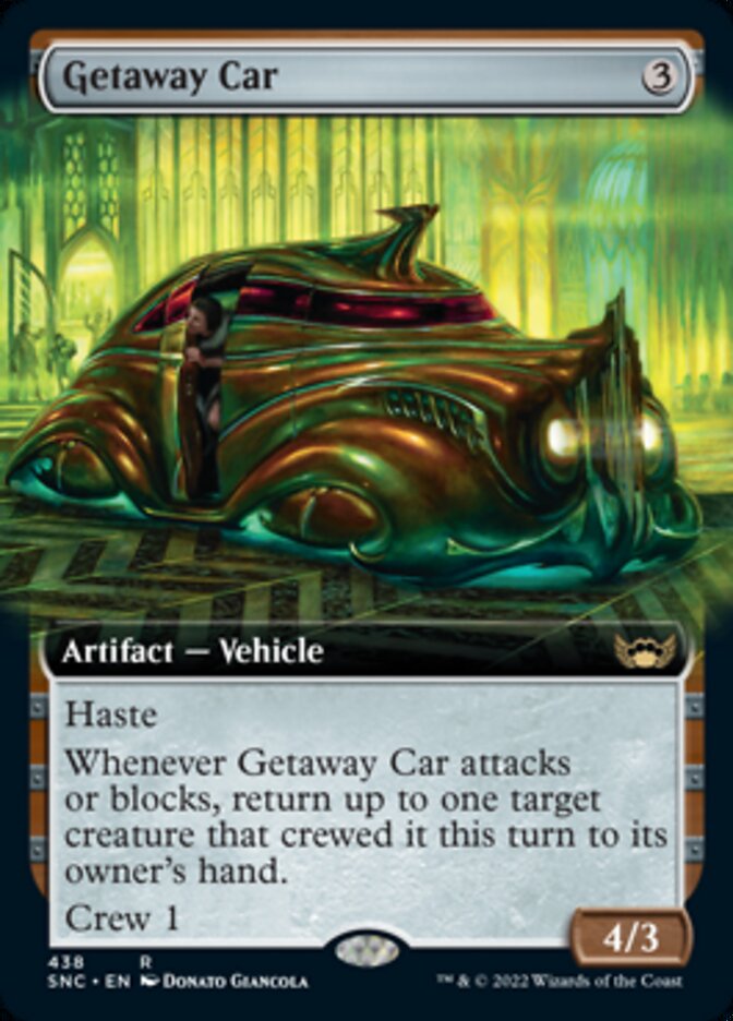 Getaway Car (Extended Art) [Streets of New Capenna] | Gaming Infinity