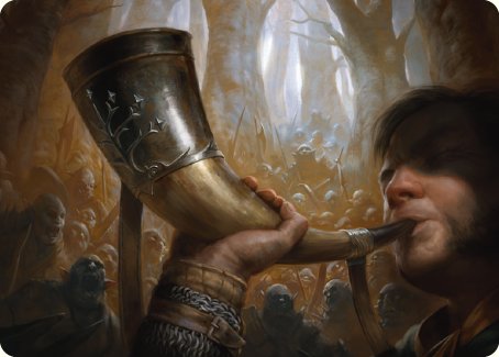 Horn of Gondor Art Card [The Lord of the Rings: Tales of Middle-earth Art Series] | Gaming Infinity
