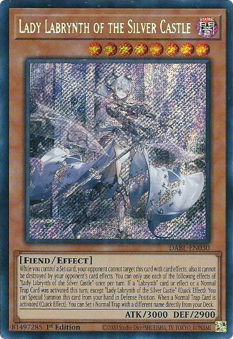 Lady Labrynth of the Silver Castle [DABL-EN030] Secret Rare | Gaming Infinity