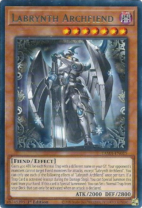 Labrynth Archfiend [TAMA-EN015] Rare | Gaming Infinity