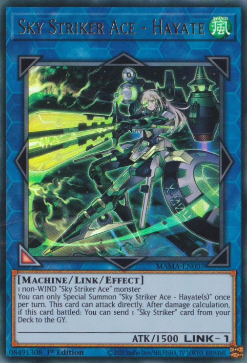 Sky Striker Ace - Hayate [MAMA-EN007] Ultra Rare | Gaming Infinity