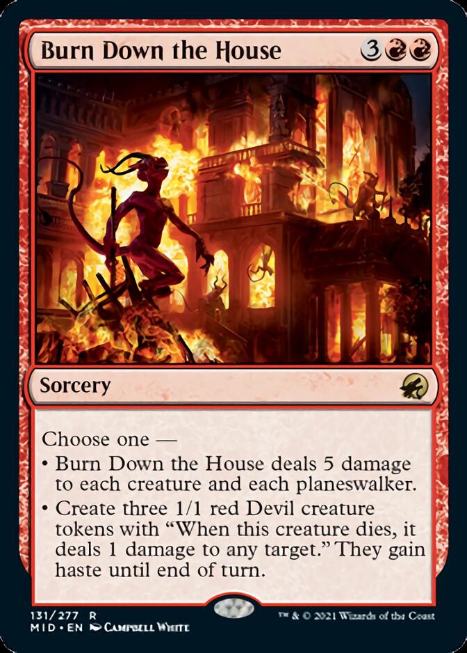 Burn Down the House [Innistrad: Midnight Hunt] | Gaming Infinity