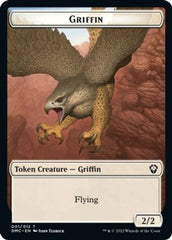 Zombie Knight // Griffin Double-sided Token [Dominaria United Commander Tokens] | Gaming Infinity