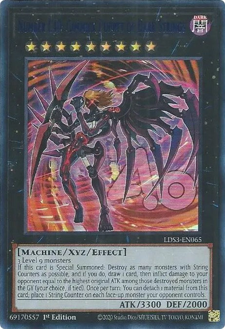 Number C40: Gimmick Puppet of Dark Strings (Blue) [LDS3-EN065] Ultra Rare | Gaming Infinity