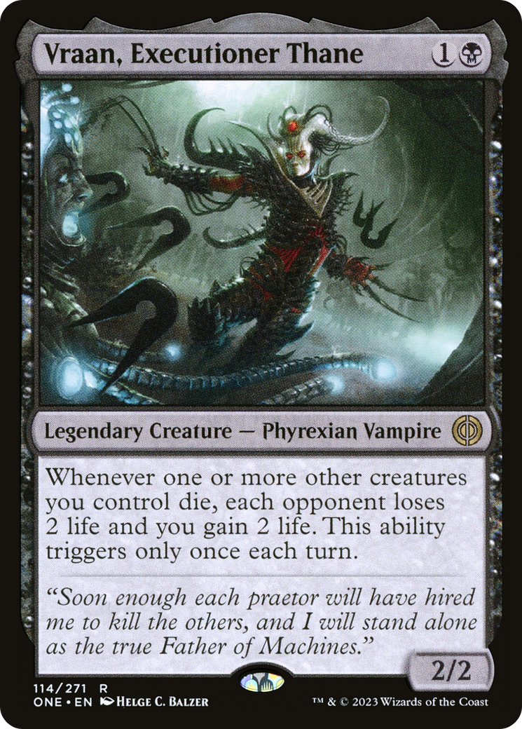 Vraan, Executioner Thane [Phyrexia: All Will Be One] | Gaming Infinity