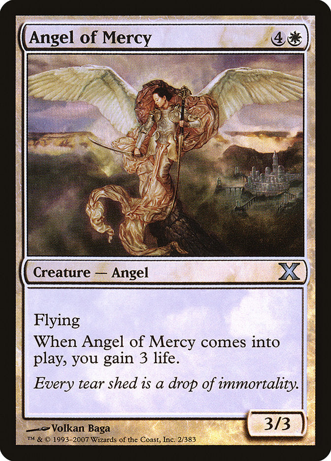 Angel of Mercy (Premium Foil) [Tenth Edition] | Gaming Infinity