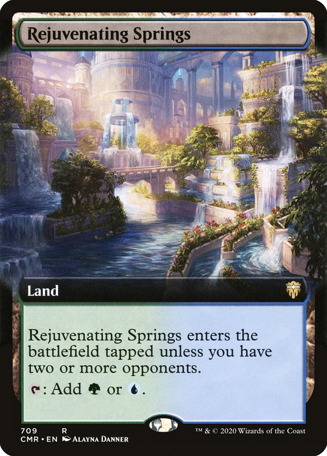 Rejuvenating Springs (Extended) [Commander Legends] | Gaming Infinity