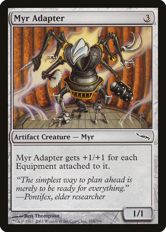 Myr Adapter [Mirrodin] | Gaming Infinity