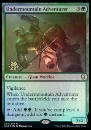 Undermountain Adventurer [Commander Legends: Battle for Baldur's Gate Prerelease Promos] | Gaming Infinity