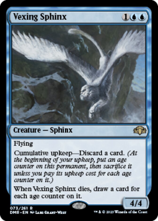 Vexing Sphinx [Dominaria Remastered] | Gaming Infinity