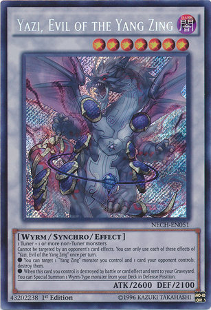 Yazi, Evil of the Yang Zing [NECH-EN051] Secret Rare | Gaming Infinity