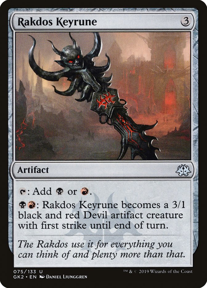 Rakdos Keyrune [Ravnica Allegiance Guild Kit] | Gaming Infinity