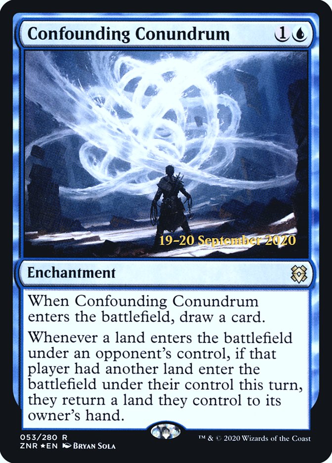 Confounding Conundrum  [Zendikar Rising Prerelease Promos] | Gaming Infinity