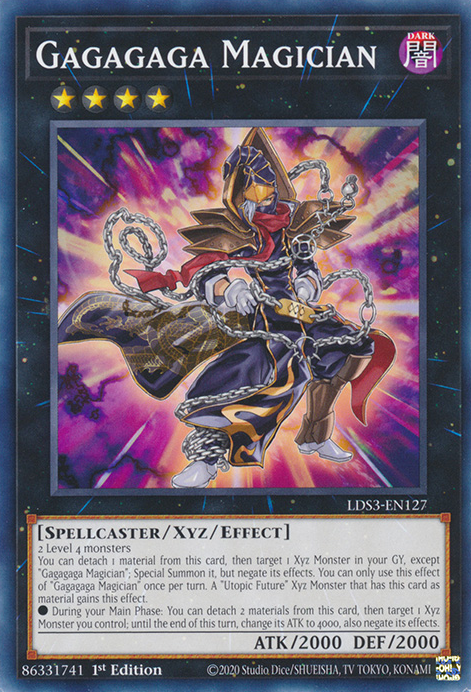 Gagagaga Magician [LDS3-EN127] Common | Gaming Infinity