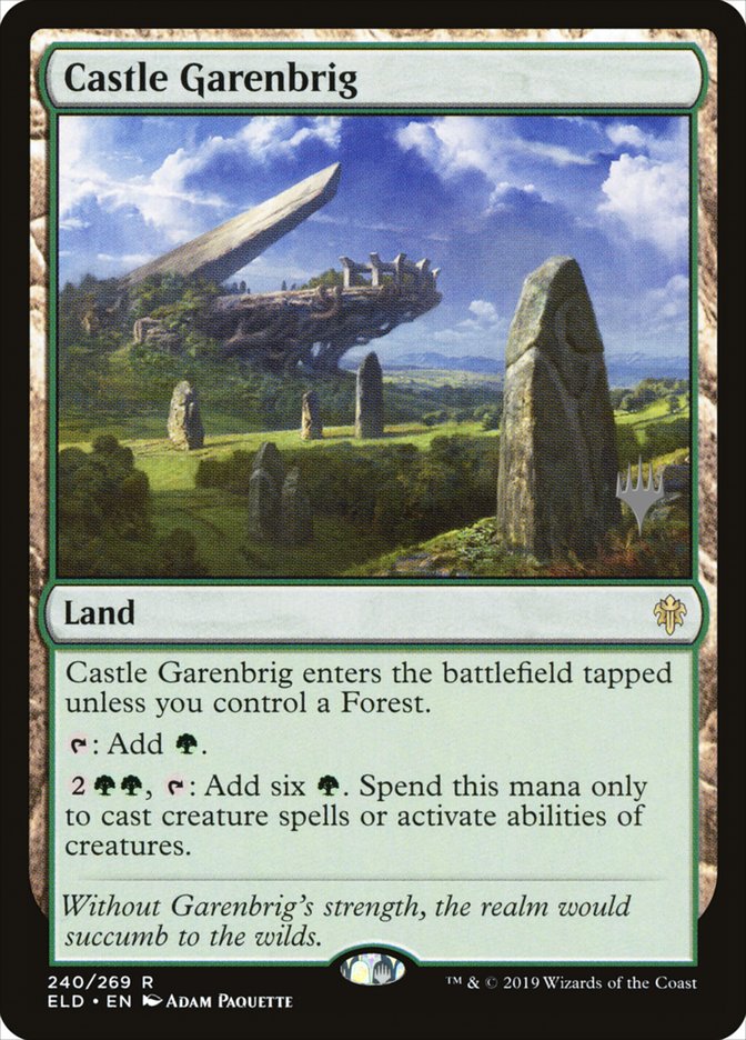 Castle Garenbrig (Promo Pack) [Throne of Eldraine Promos] | Gaming Infinity