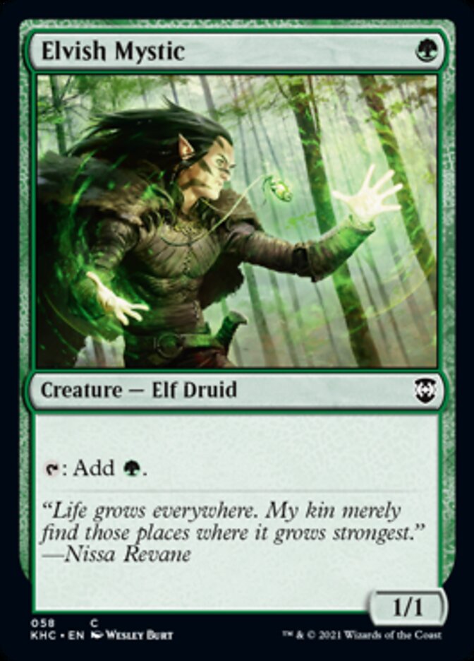 Elvish Mystic [Kaldheim Commander] | Gaming Infinity