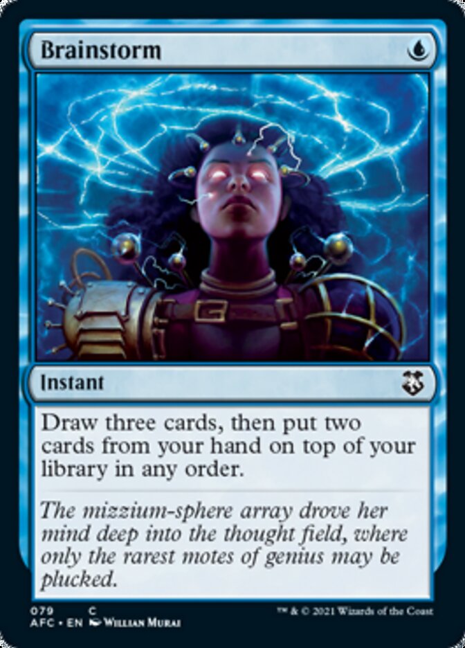 Brainstorm [Dungeons & Dragons: Adventures in the Forgotten Realms Commander] | Gaming Infinity